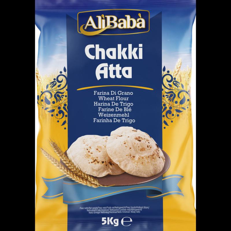 Alibaba Chakki Whole Wheat Atta 5kg