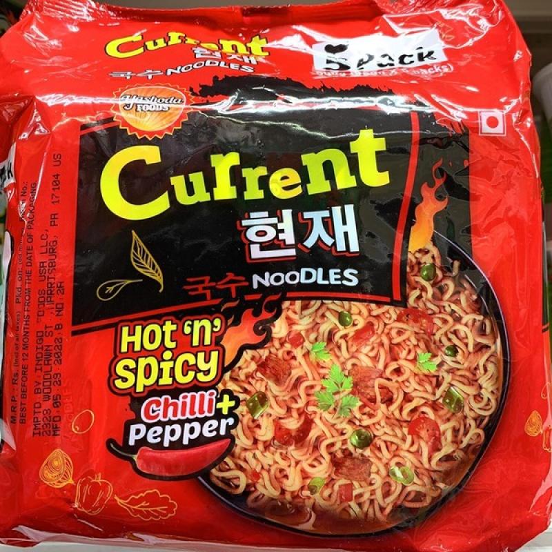 Current Noodles 2x Spicy 100x5 Pack