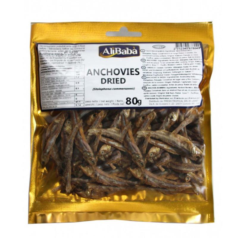 Alibaba Anchovies Dried 80g