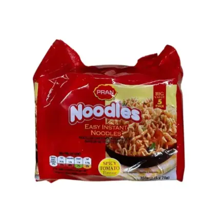 PRAN Noodles Spicy Tomato 350g