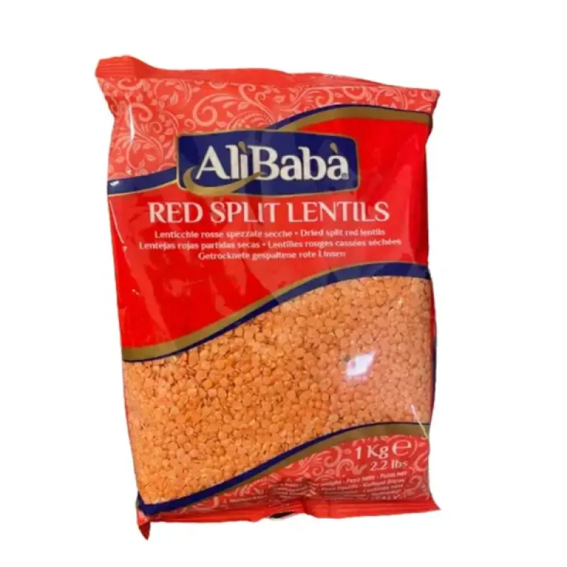 Alibaba Red Lentils Whole 1kg