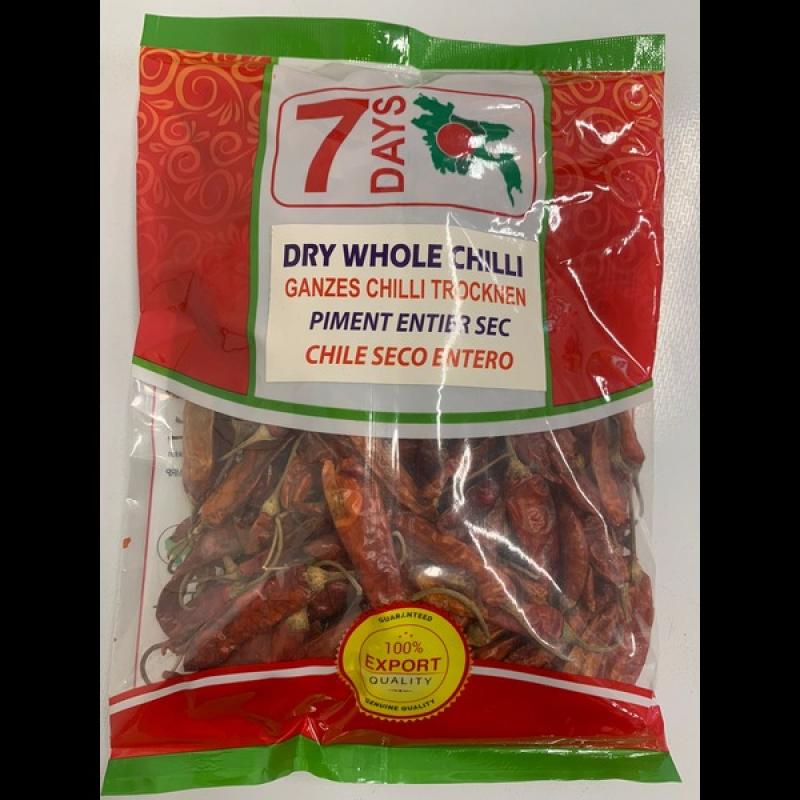 7 Days Whole Chilli 100g