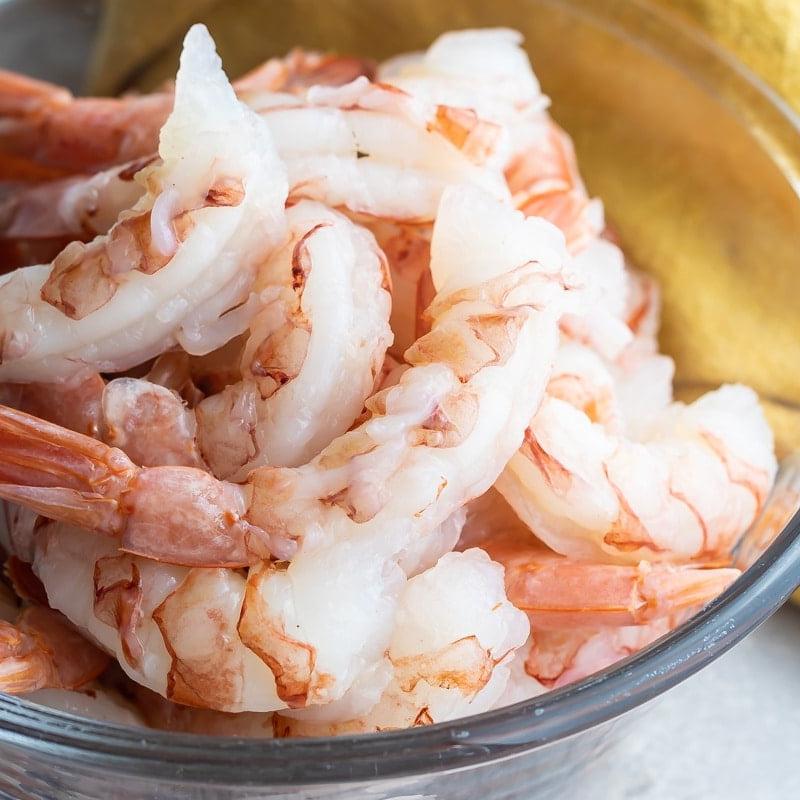 Cooked Clean Shrimp